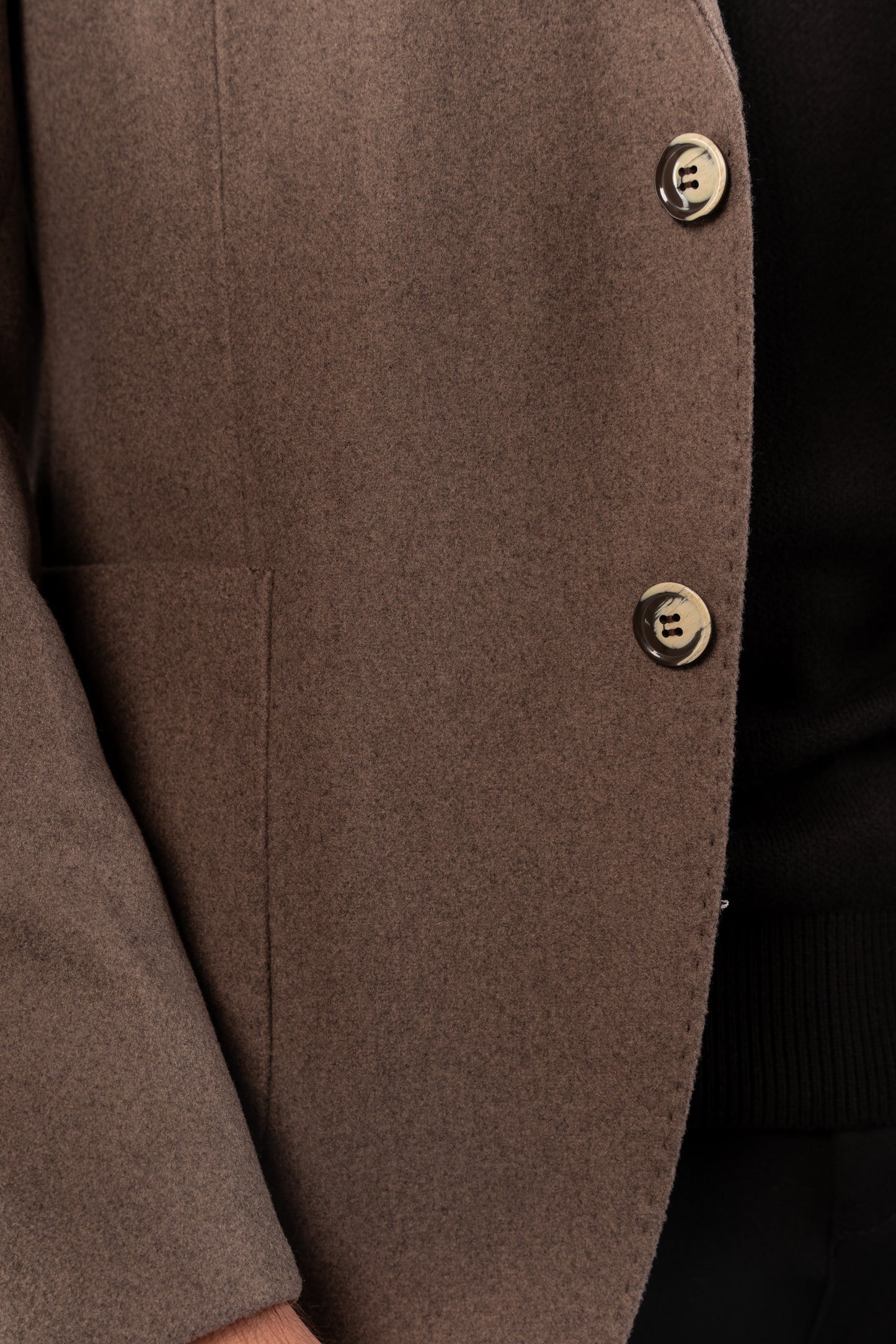 BRONZE WOOL BLAZER