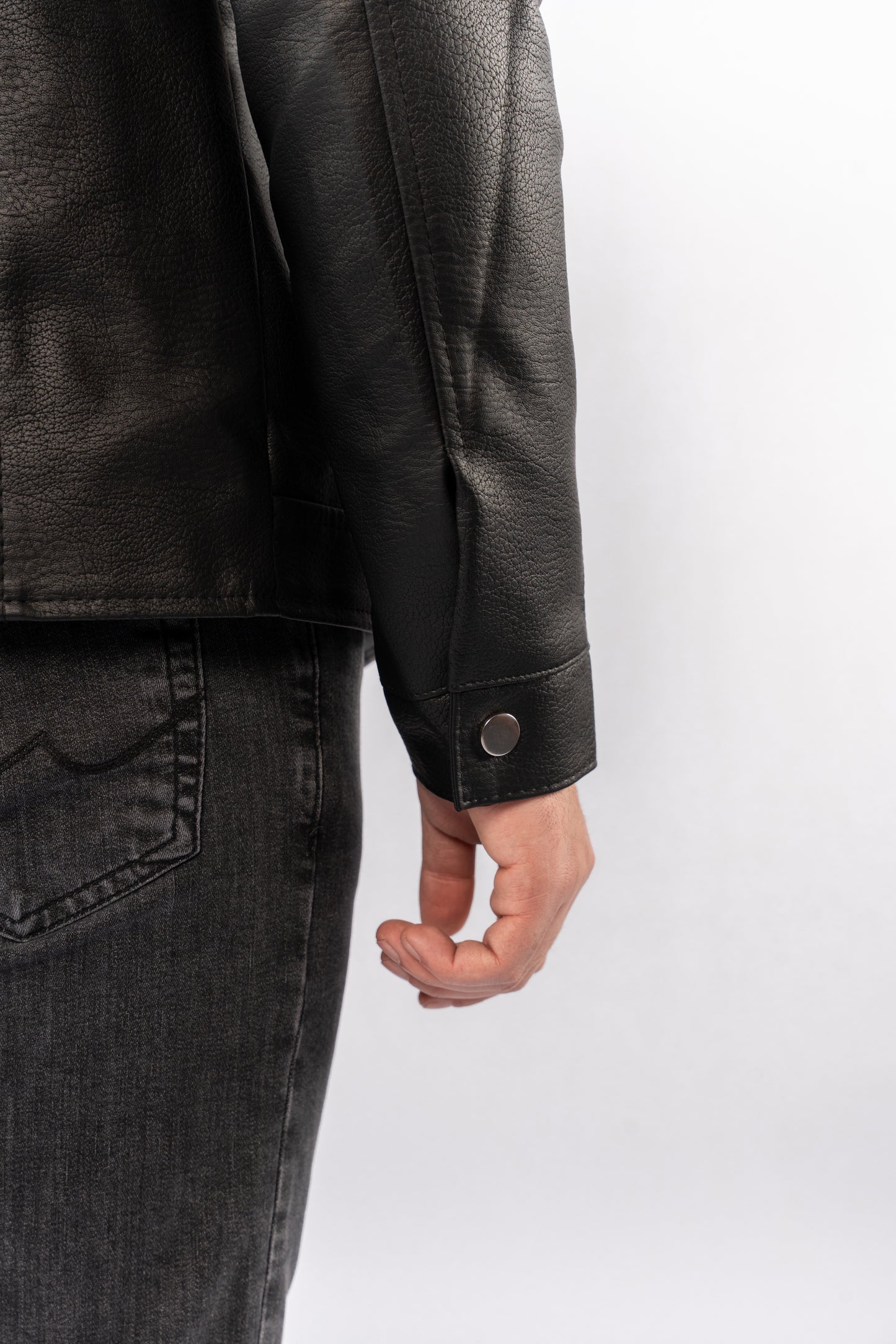 BLACK TIMELESS LEATHER JACKET