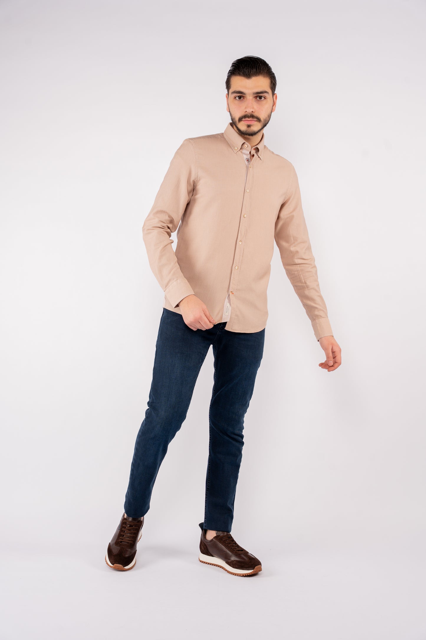 BEIGE OXFORD SHIRT