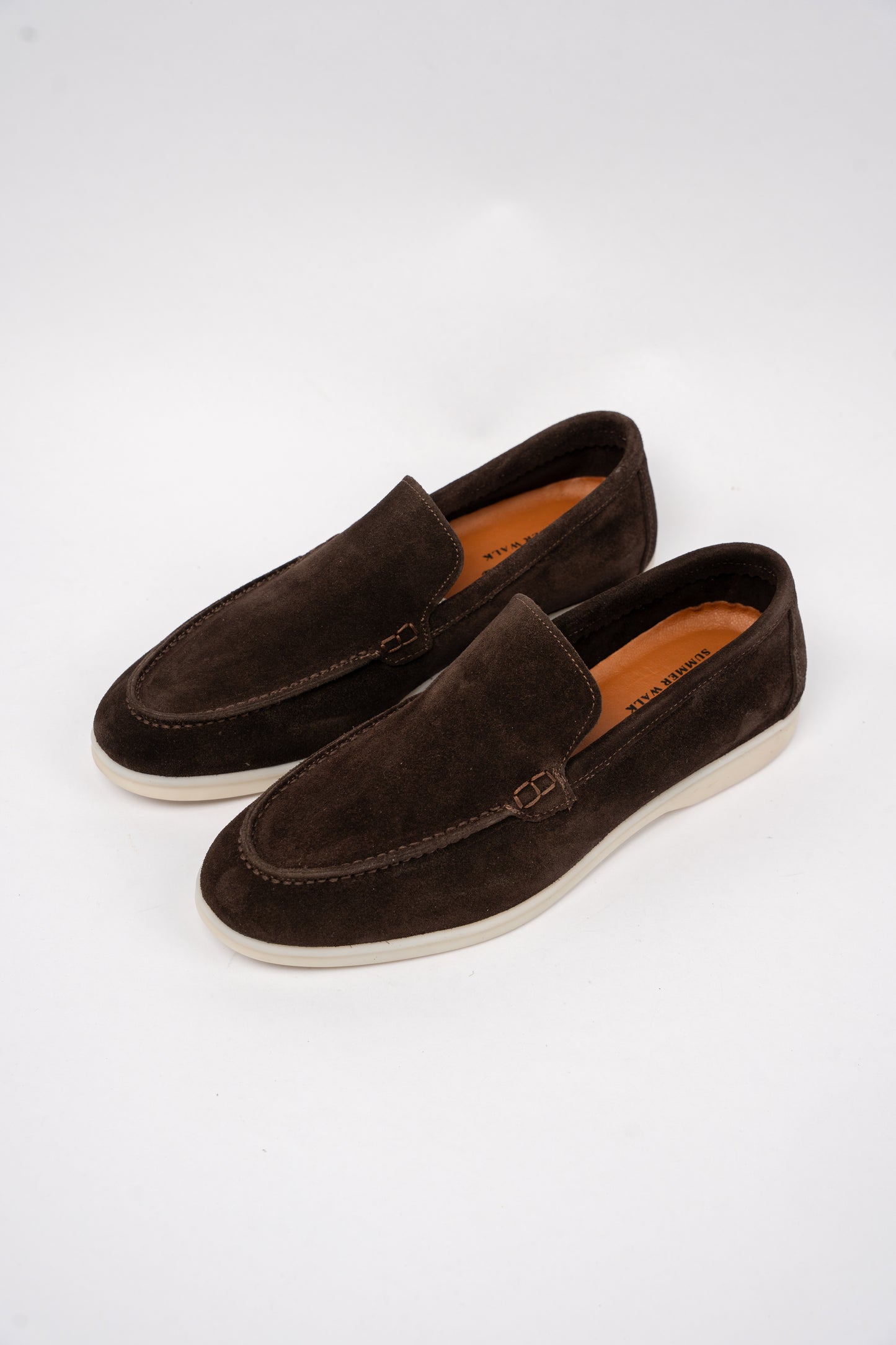 BROWN SUEDE LOAFER