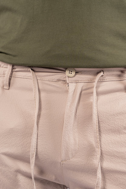 BEIGE CASUAL TROUSERS