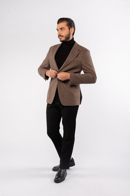 BRONZE WOOL BLAZER