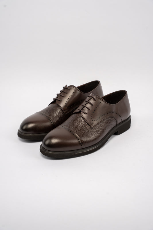 BROWN PREMIUM DERBY SHOE
