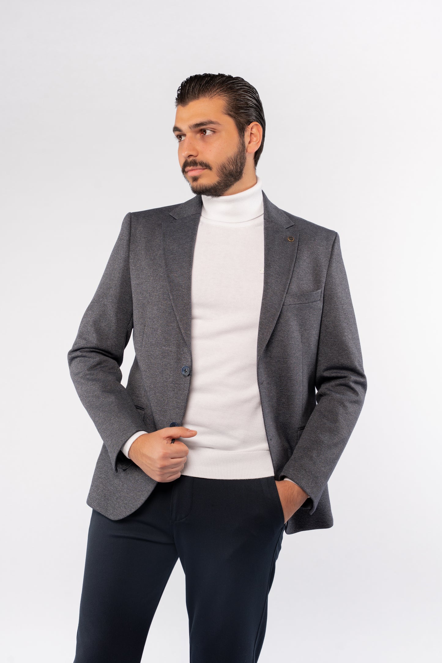 NAVY SOPHISTICATED BLAZER