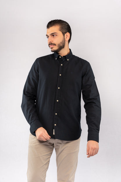 NAVY TIMELESS OXFORD SHIRT