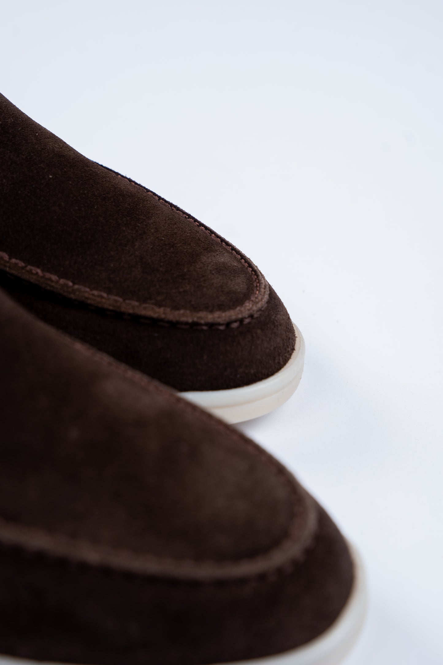 BROWN SUEDE LOAFER