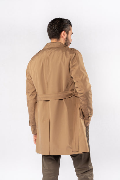 BEIGE ELEGANCE TRENCH COAT