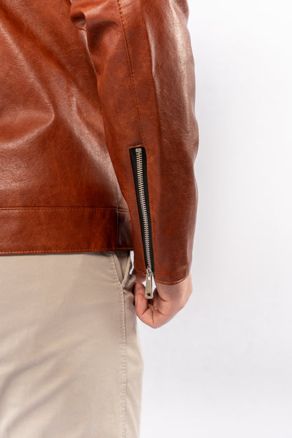 HAVANA TRUCKER LEATHER JACKET