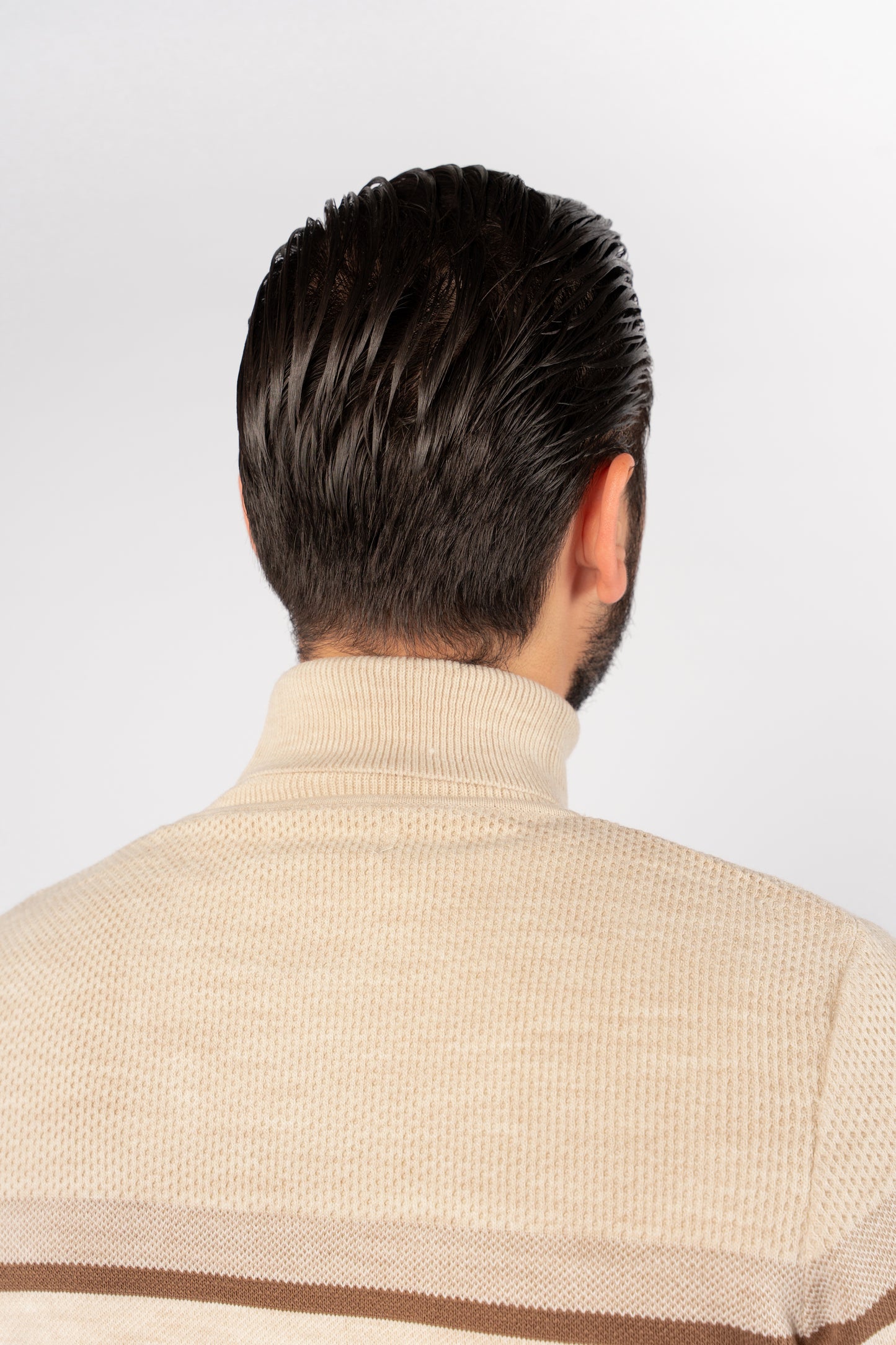 BEIGE CASUAL TURLENECK