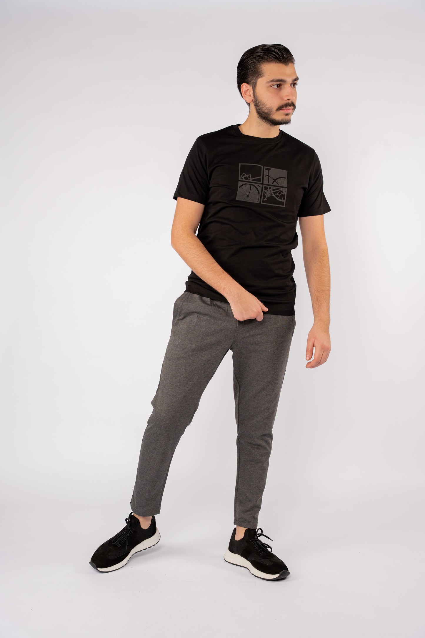 BLACK BICYCLE TSHIRT