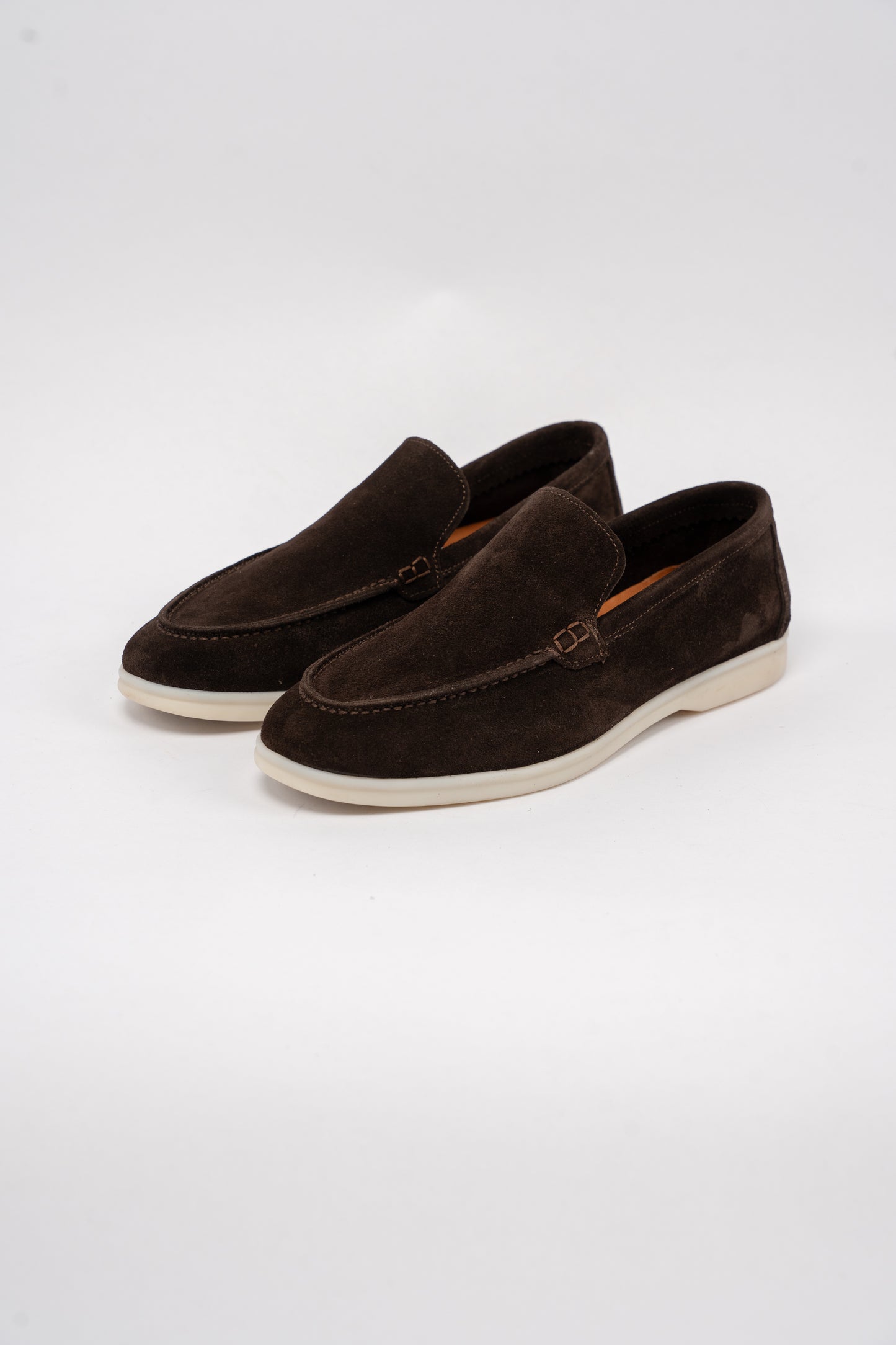 BROWN SUEDE LOAFER