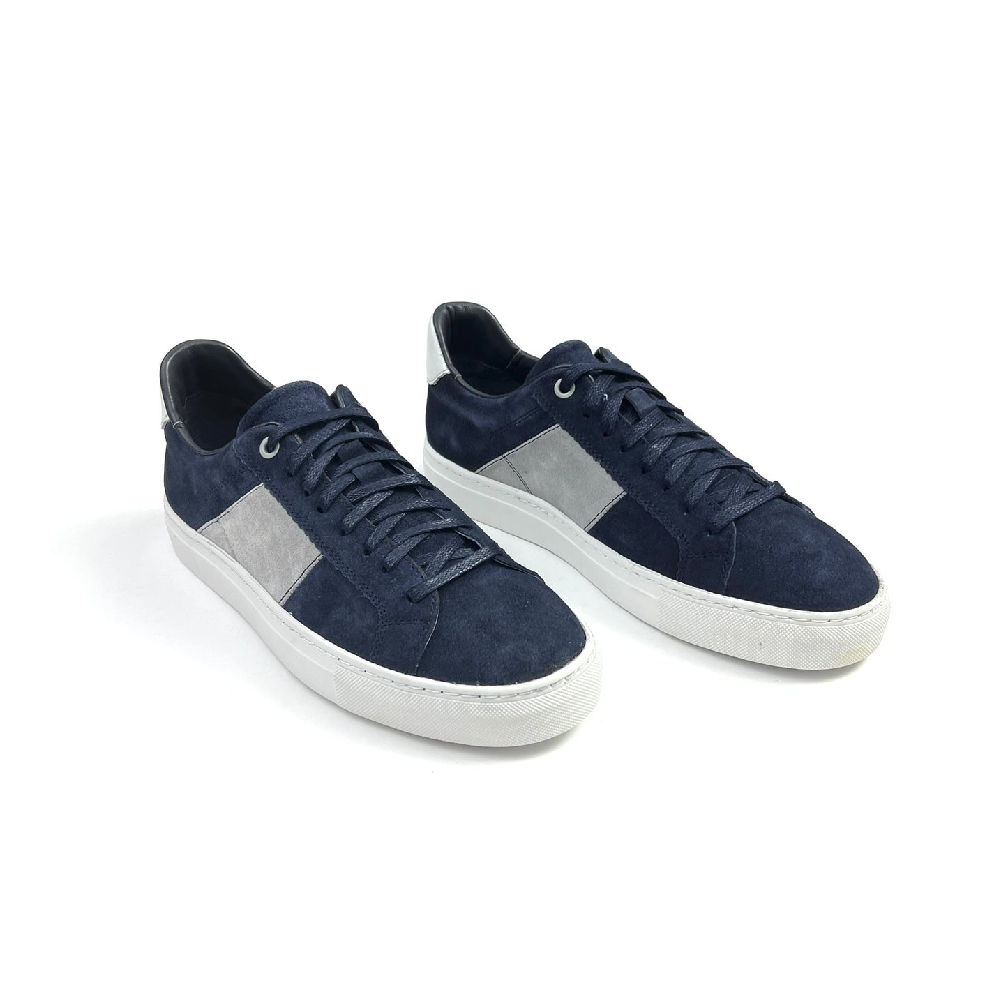 NAVY SUEDE MIXED