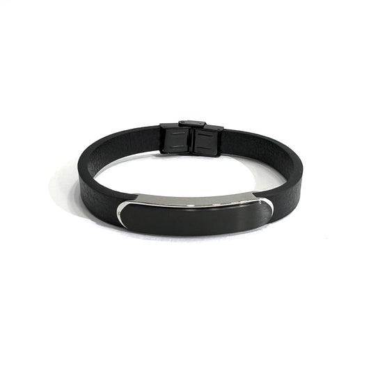 Single Cord Black Bracelet